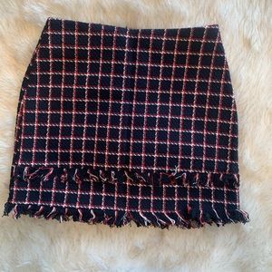 Zara Tweed Mini Skirt